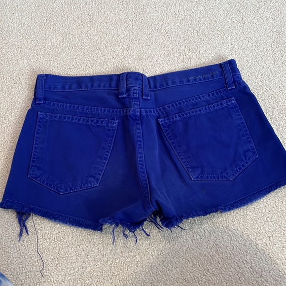 Current Elliot Cobalt Blue Jean Shorts - Picture 3 of 3